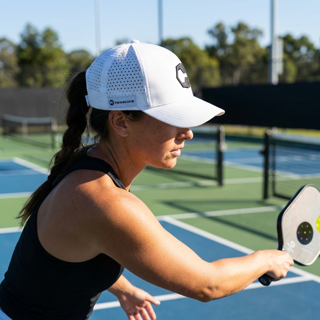 Hesacore Performance Sport Cap – pickleball hat back view