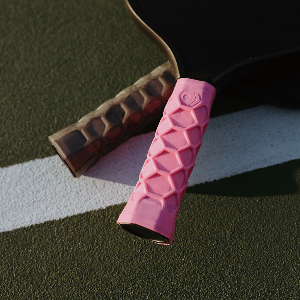 Pickleball Pink Grip close-up
