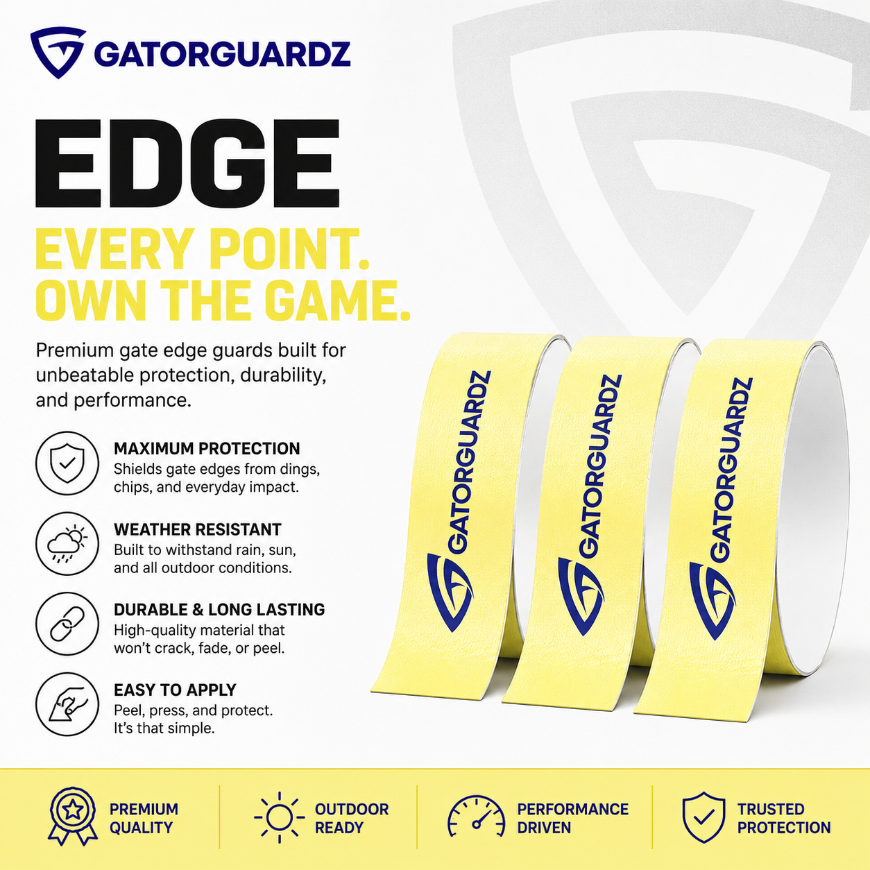Edge Guard Tape // 3 Pack