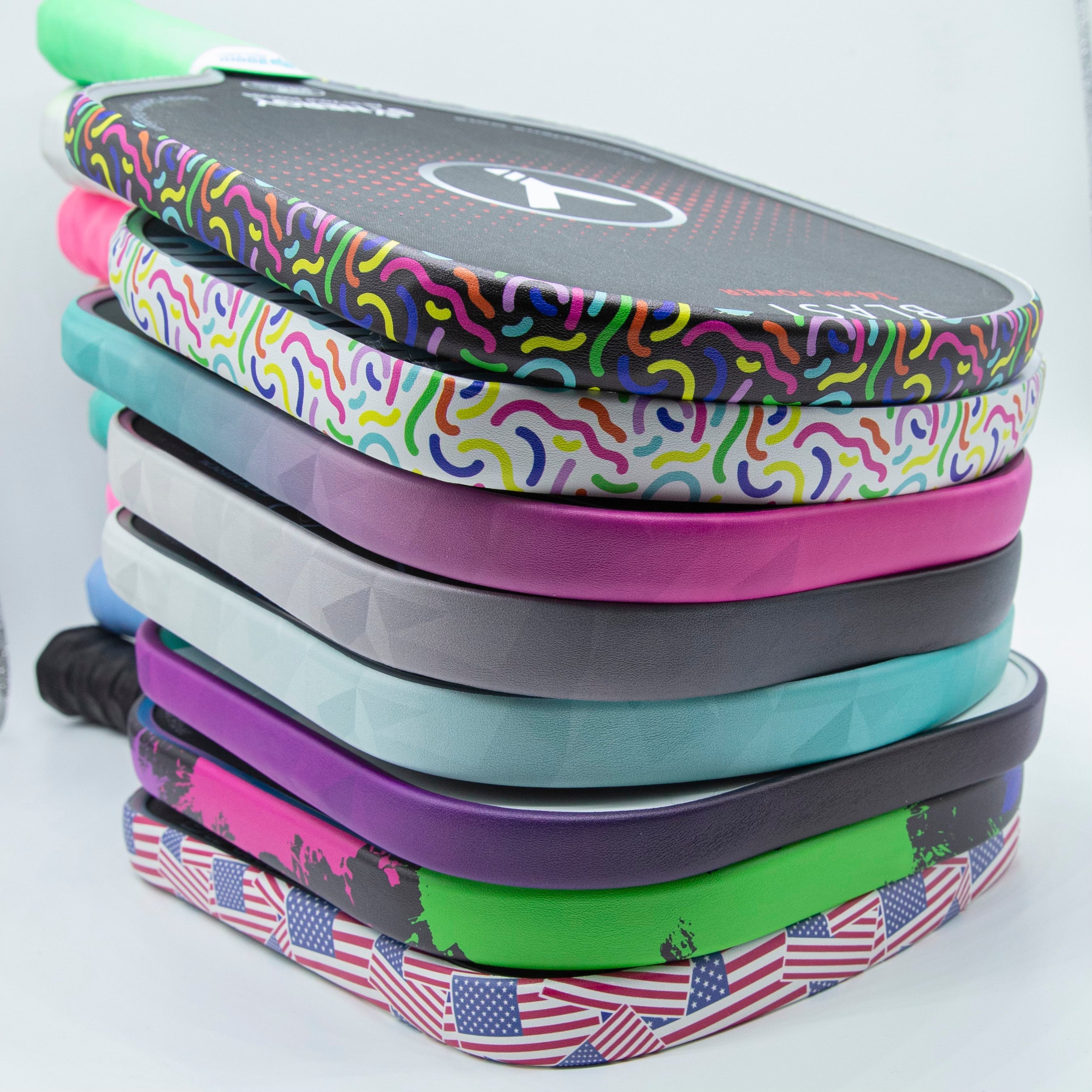 Premium Edge Tape - PATTERNS (3-Pack) – pickleball accessory side view