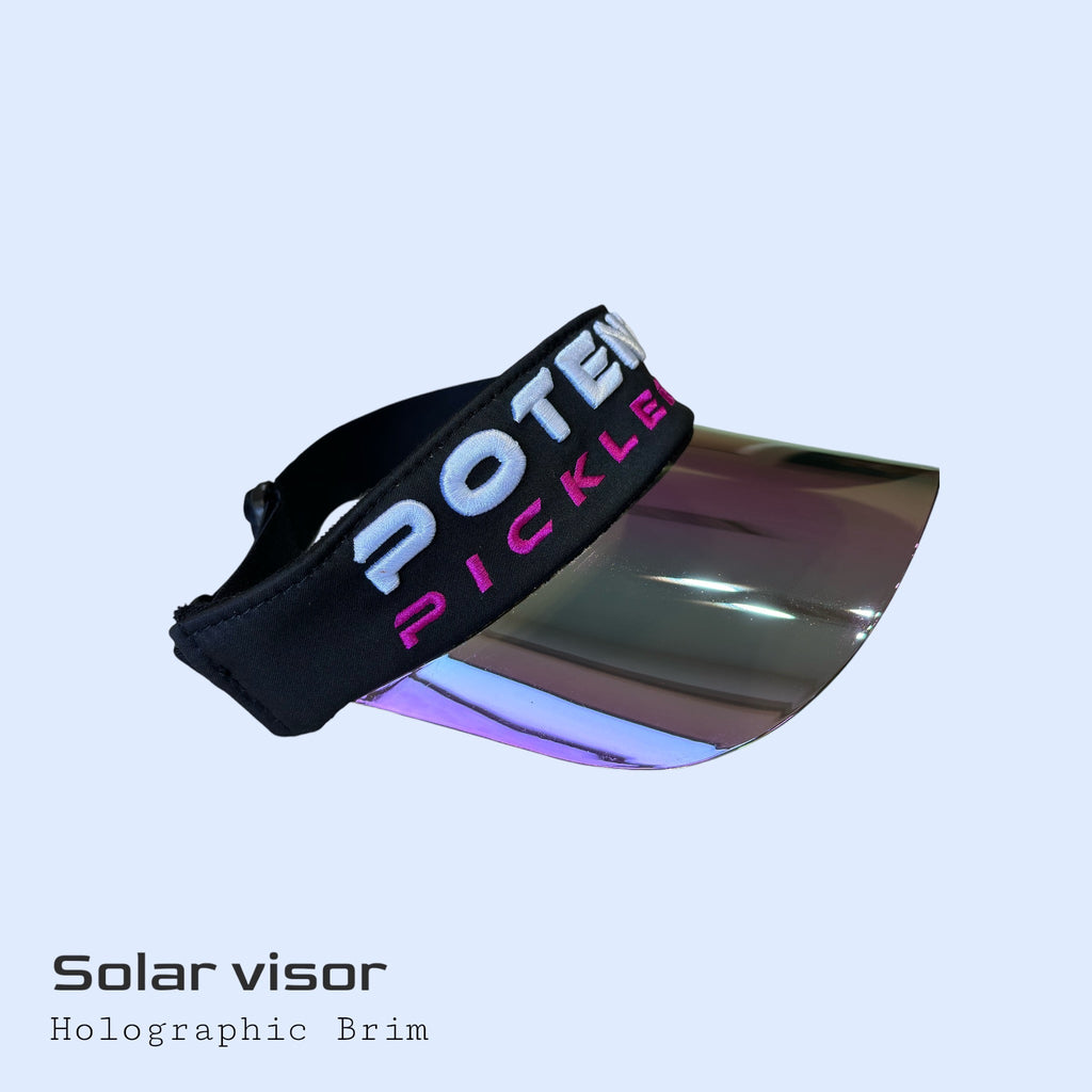 Performance Solar Visor – pickleball hat close-up