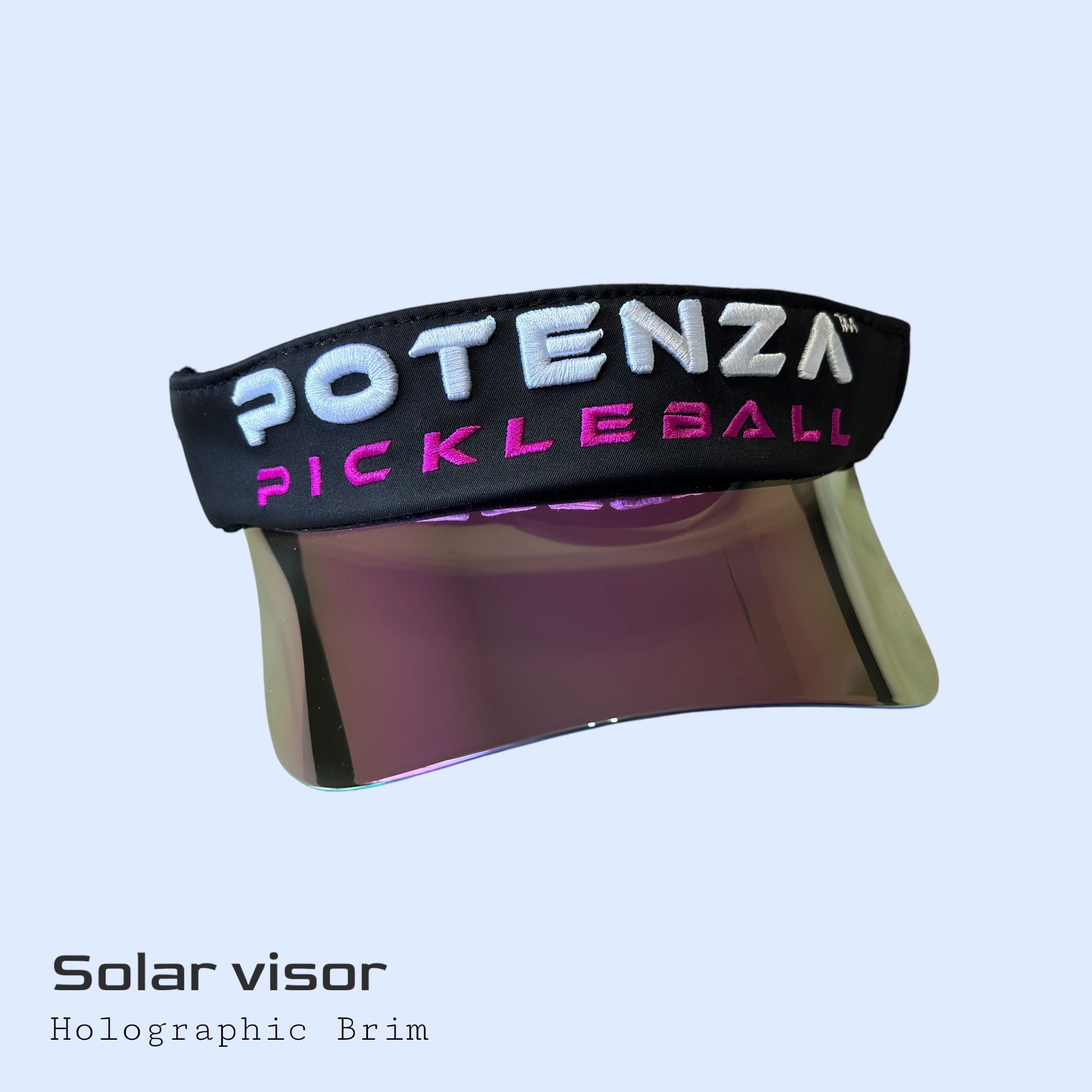 Performance Solar Visor – pickleball hat in use