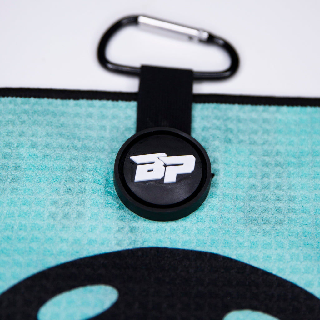 Performance Pickleball Towel in use