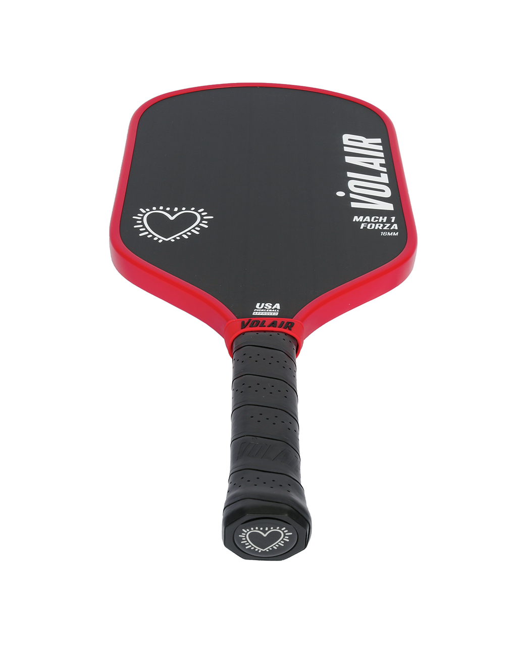 Mach 1 Forza 16mm: Keith Haring #1 – pickleball paddle back view