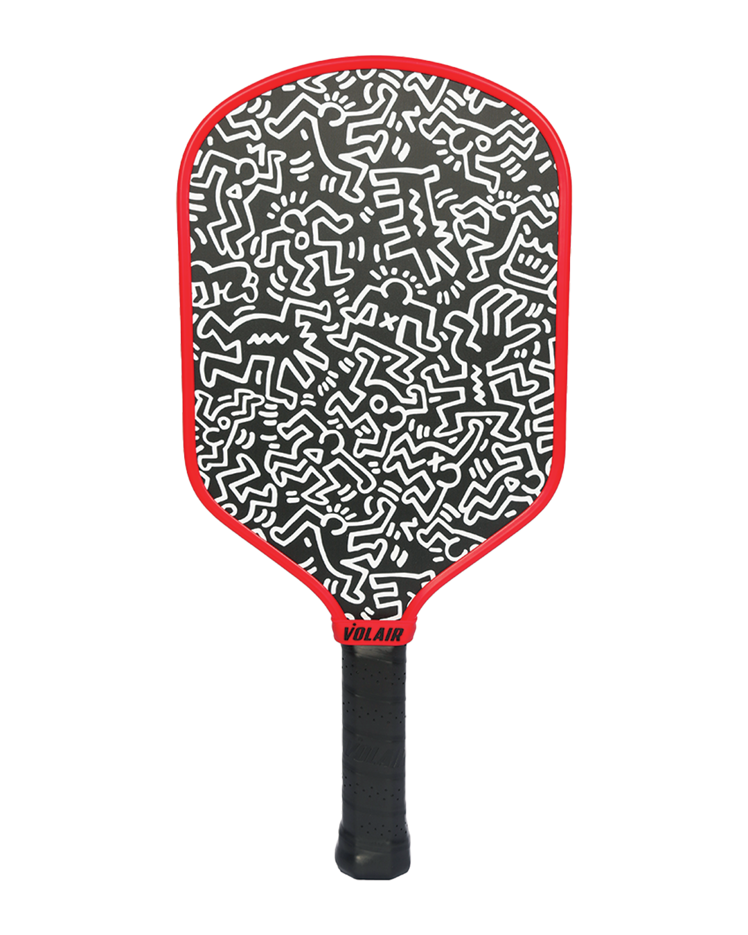 Mach 1 Forza 16mm: Keith Haring #3 – pickleball paddle front view