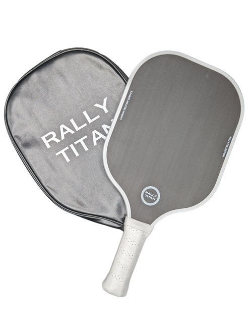 Black | 10MM | T300 Textured Carbon Fiber Surface – pickleball paddle front view