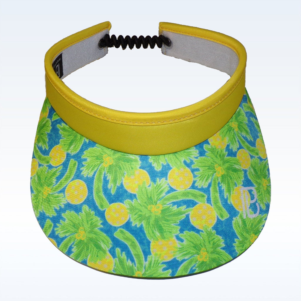 Palms 1 Visor – pickleball hat back view