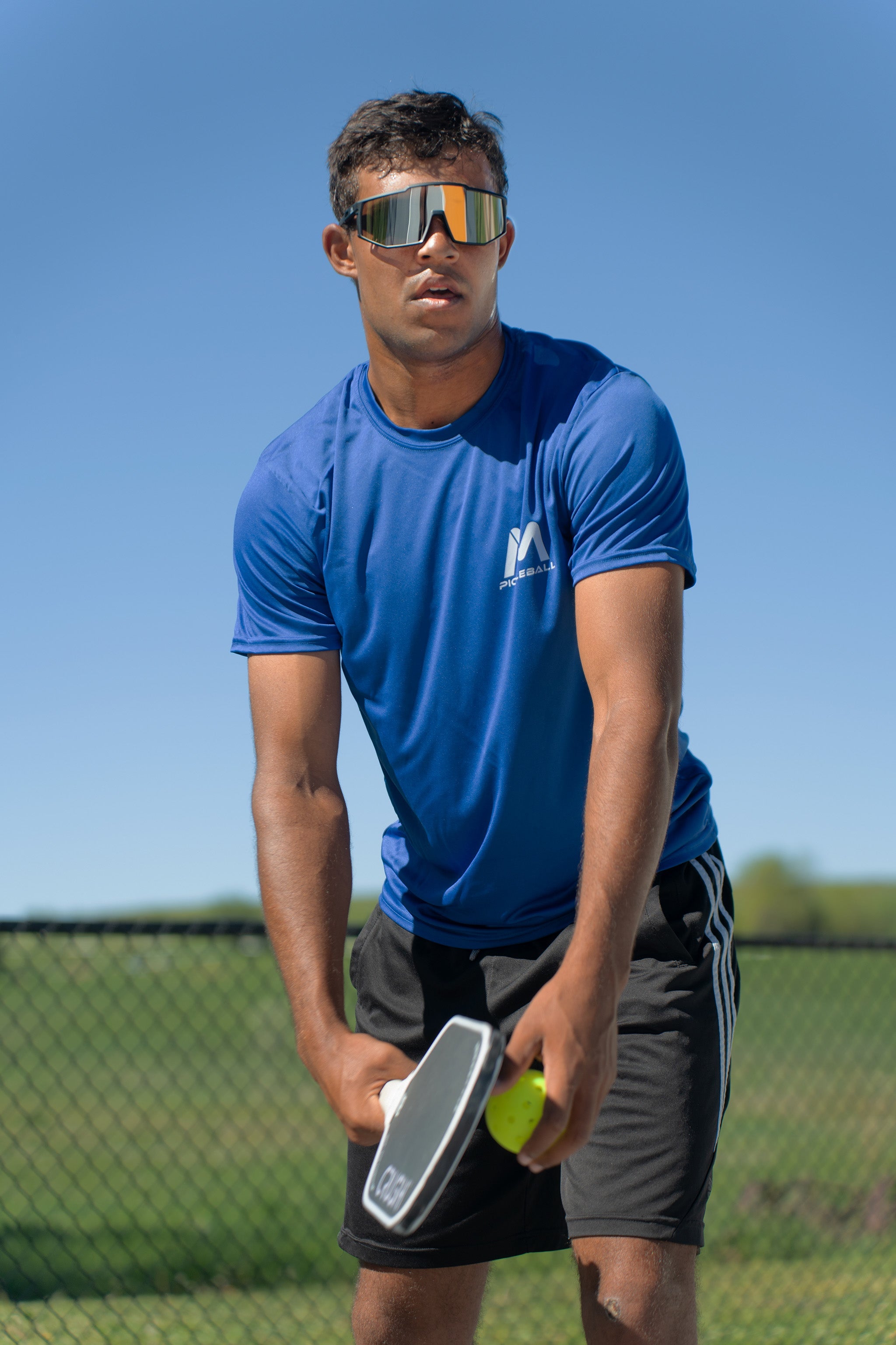 Pro-Guard Glasses Set with Grey Mirrored Lens