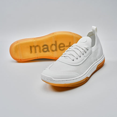Bangr White+Gum – pickleball shoes front view