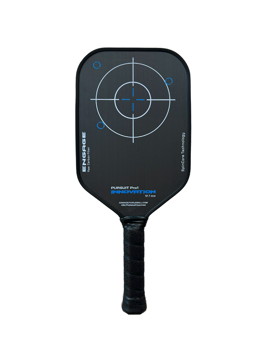 Pursuit Pro1 Innovation 12.7mm | Torque-Balanced Acceleration – pickleball paddle close-up
