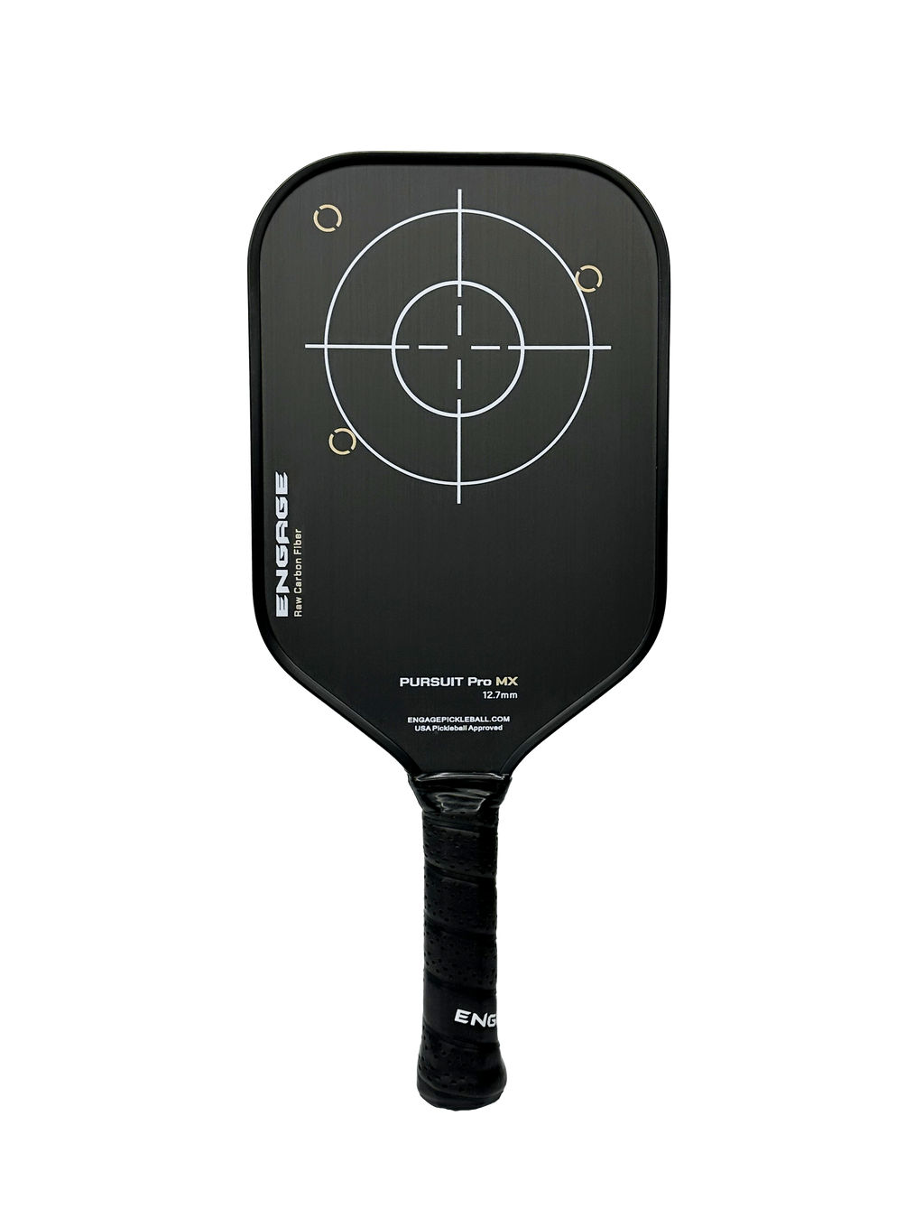 NEW GRAPHIC. Pursuit Pro MX 12.7 | Raw Carbon Fiber – pickleball paddle
