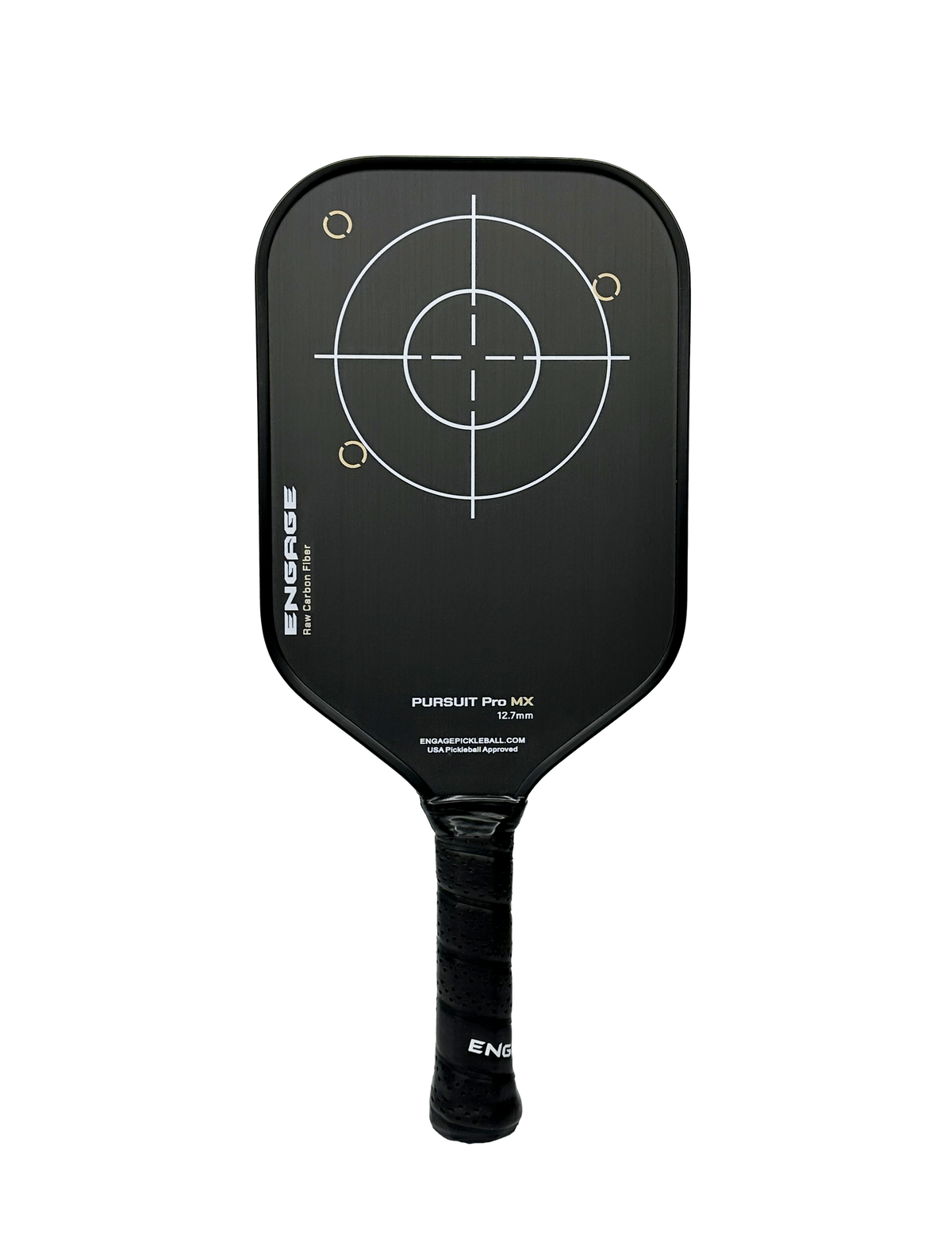 NEW GRAPHIC. Pursuit Pro MX 12.7 | Raw Carbon Fiber – pickleball paddle