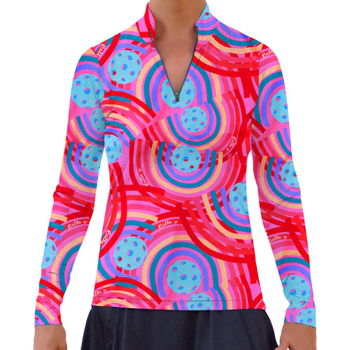 Circle 1/4 Zip Pullover – pickleball apparel