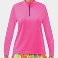 Hot Pink 1/4 Zip Pullover – pickleball apparel