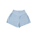 Women's High Waisted Crossover 2-in-1 Pickleball Shorts with Side Pocket