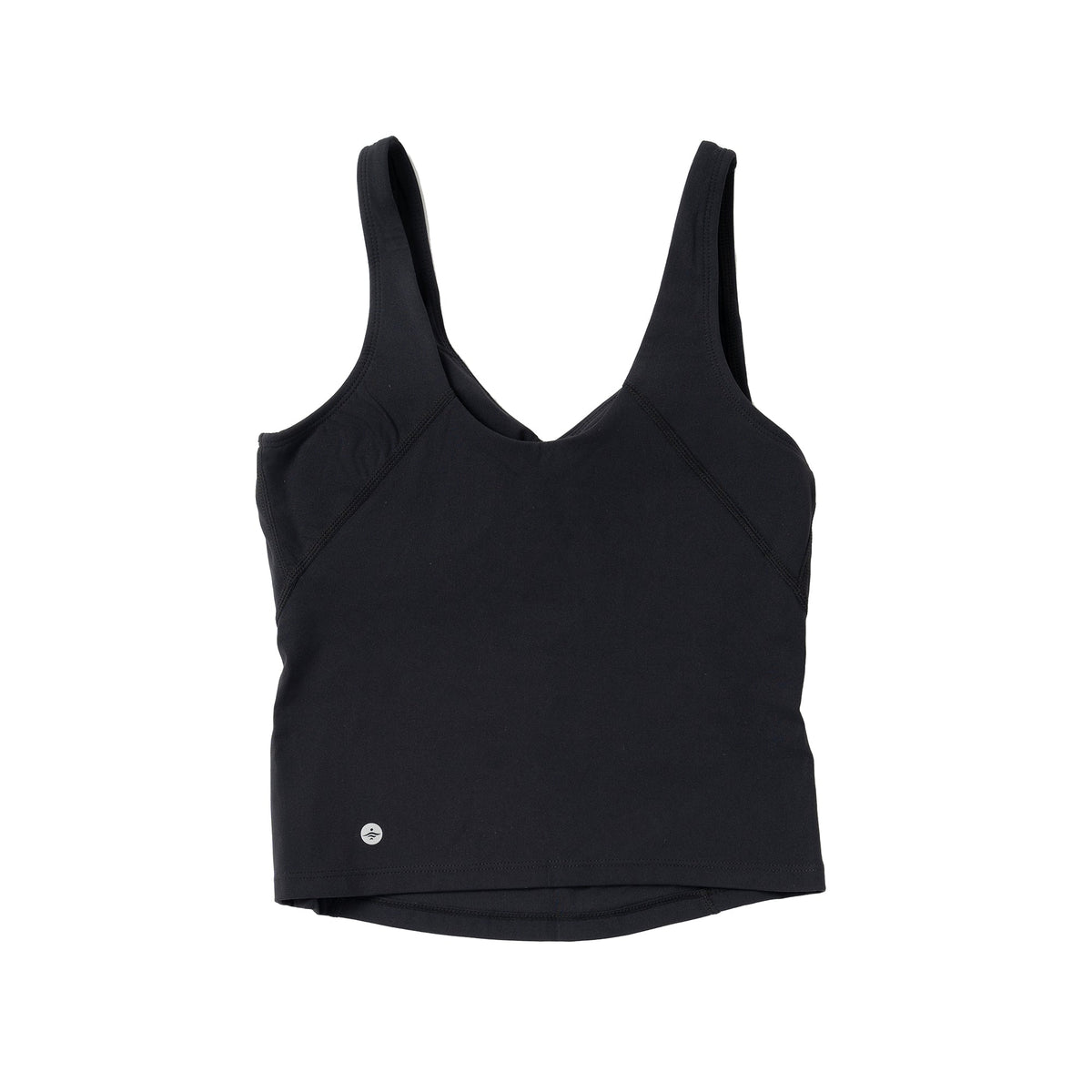 Women's V Neck Padded Tank Top – pickleball apparel back view