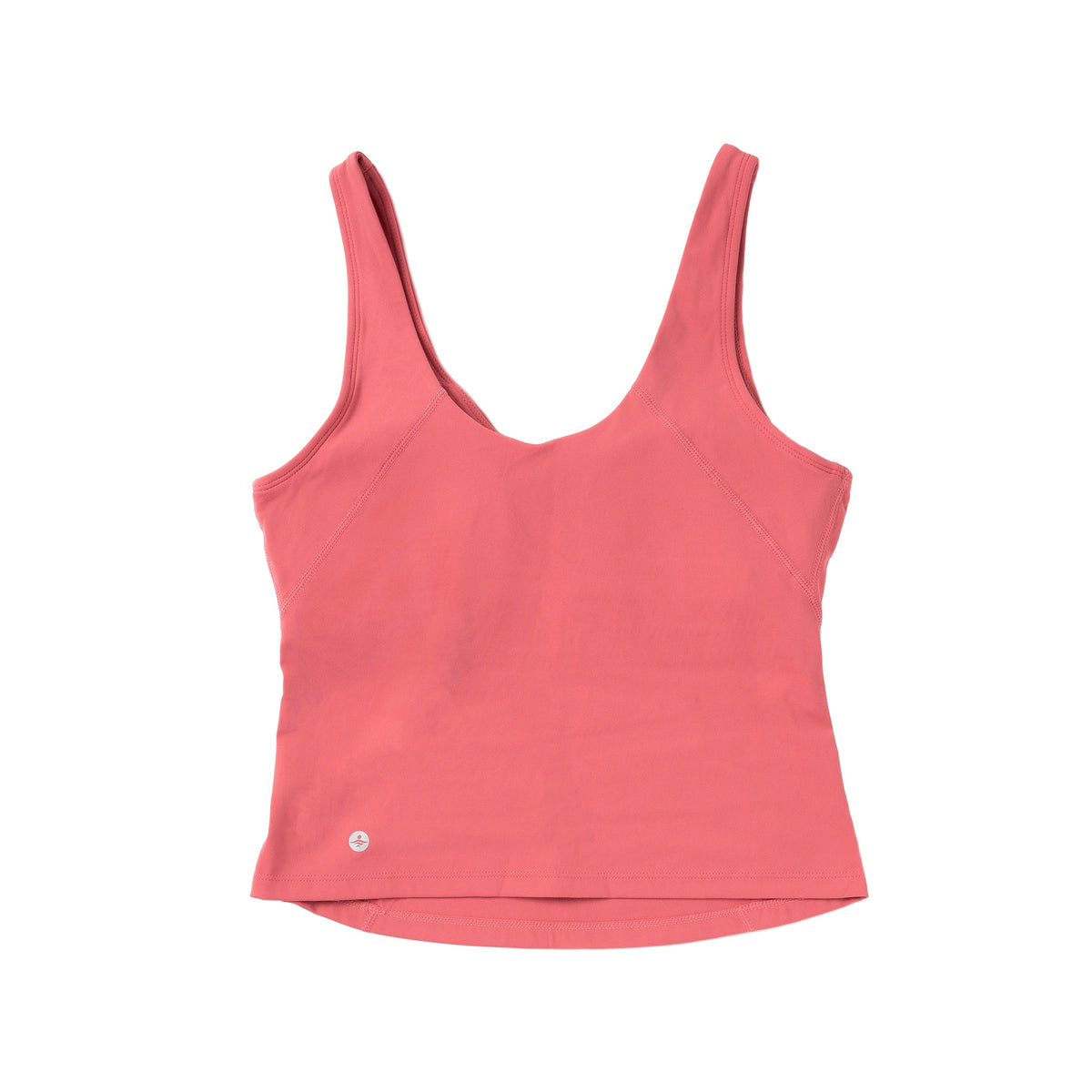 Women's V Neck Padded Tank Top – pickleball apparel front view