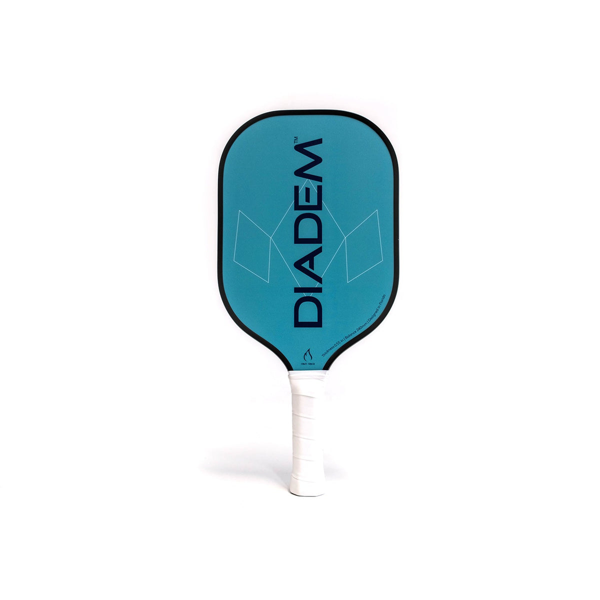 Diadem Team Paddles – pickleball paddle back view