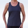 Black Racerback Tank – pickleball apparel