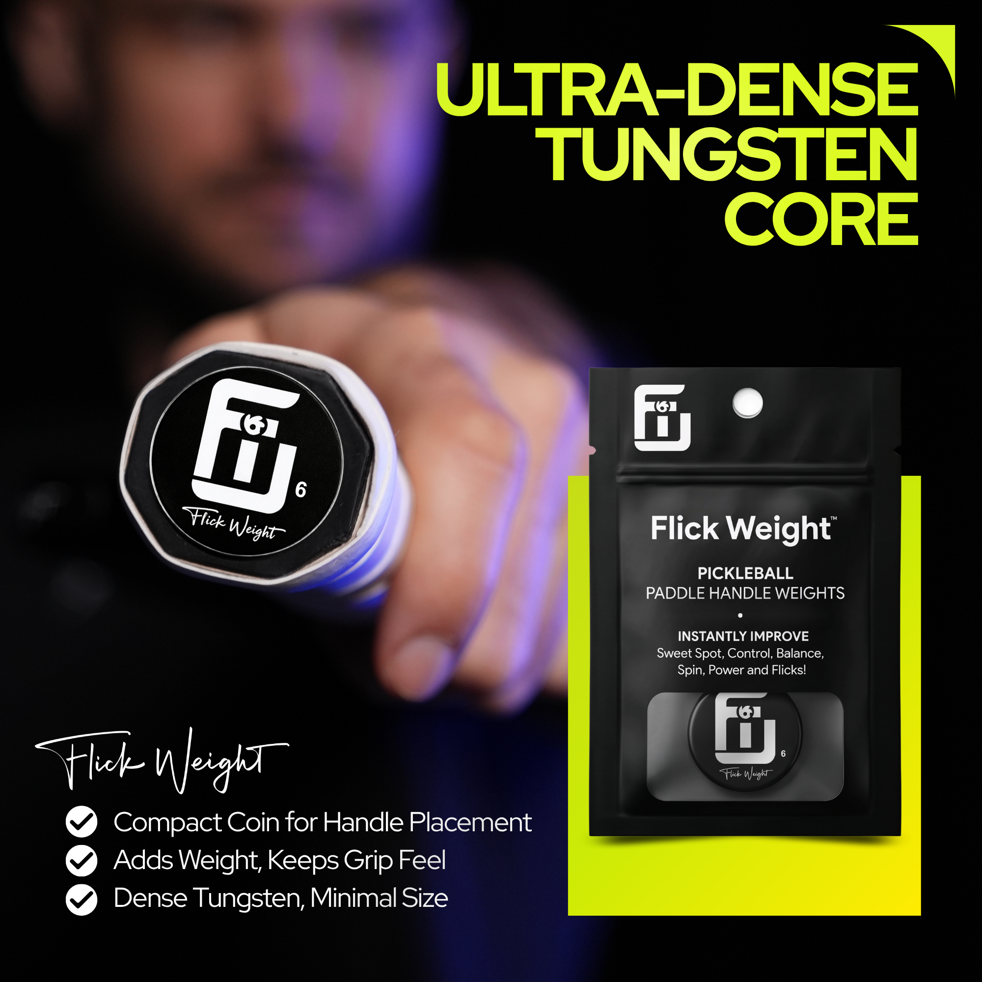Pro Line: 9g Tungsten Flick Weight