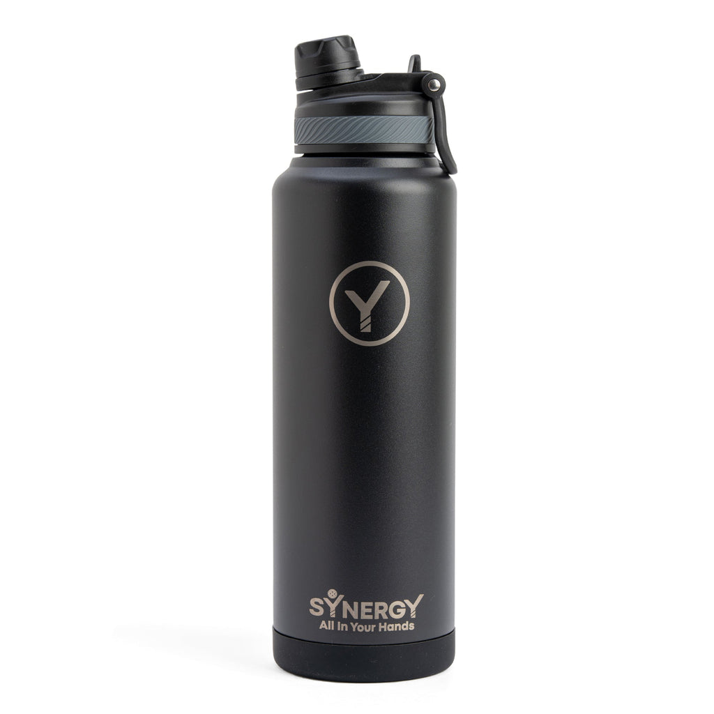 Stainless Steel Water Bottle - 40oz – pickleball apparel close-up