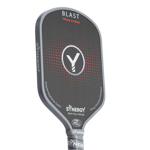 BLAST 14mm Power Paddle Premium Set – pickleball paddle front view