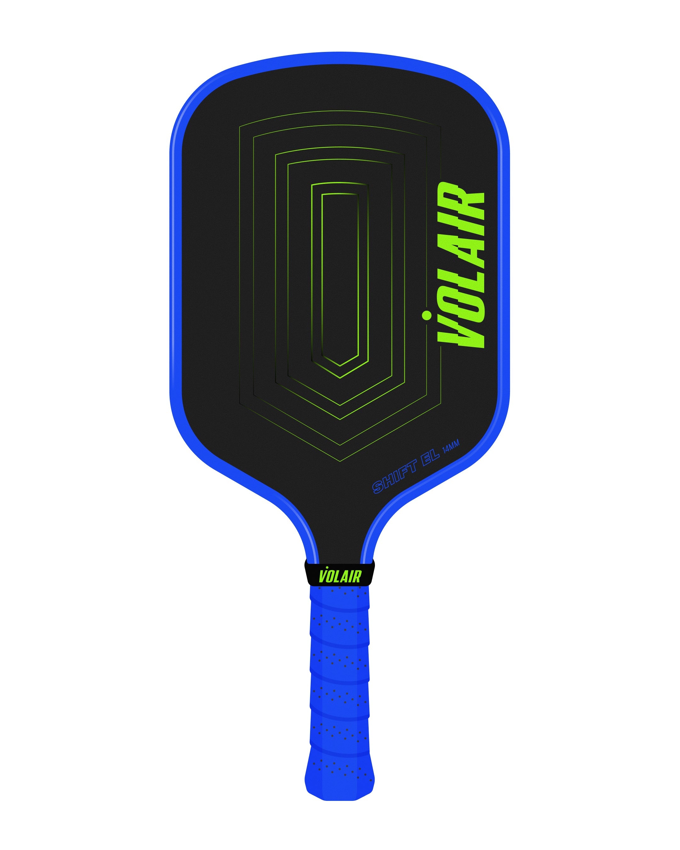 SHIFT EL Pickleball Paddle 14mm back view