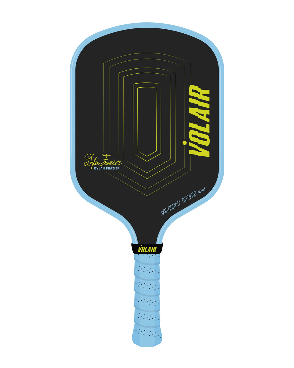 SHIFT HYB Pickleball Paddle 14mm – Dylan Frazier Signature Paddle back view