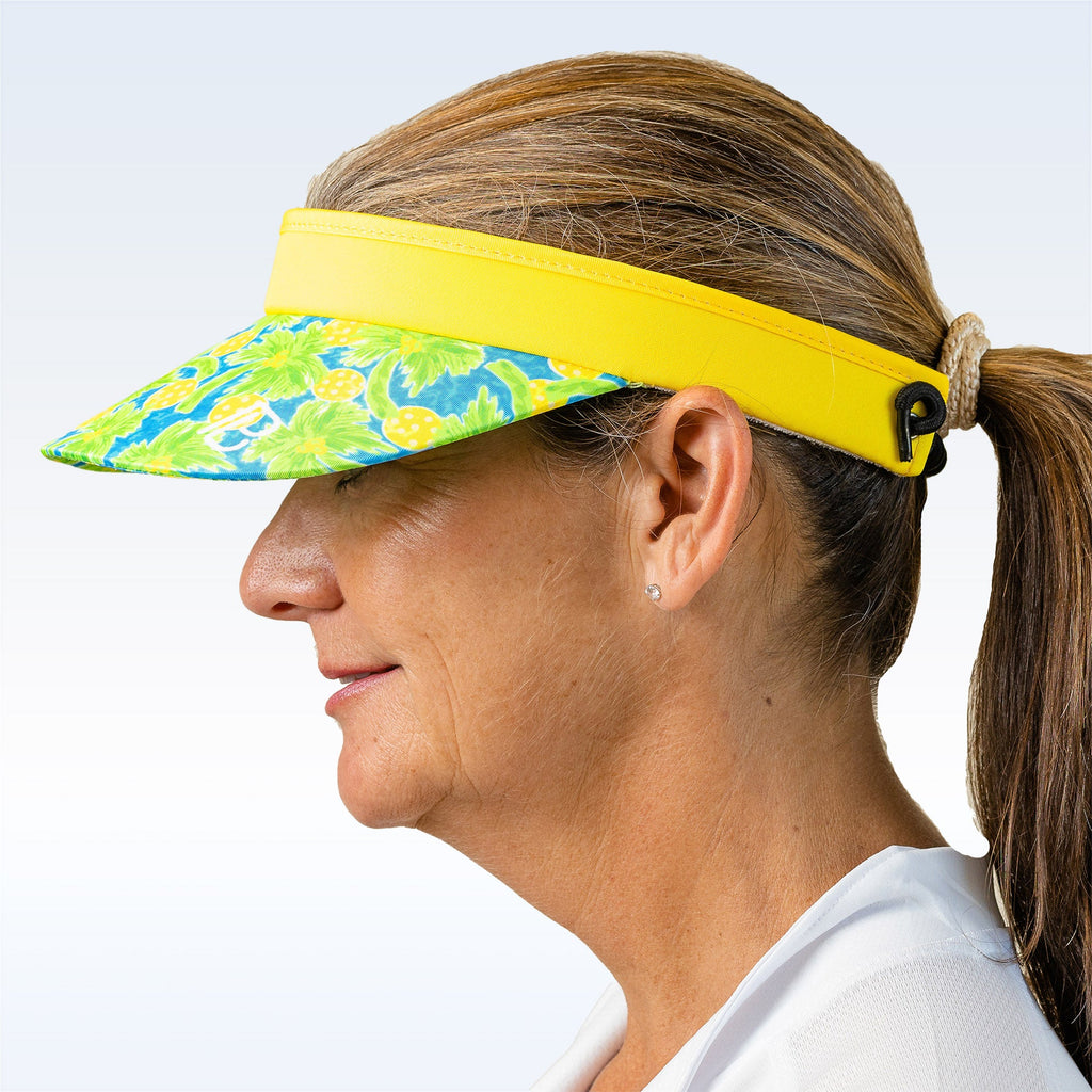 Palms 1 Visor – pickleball hat front view