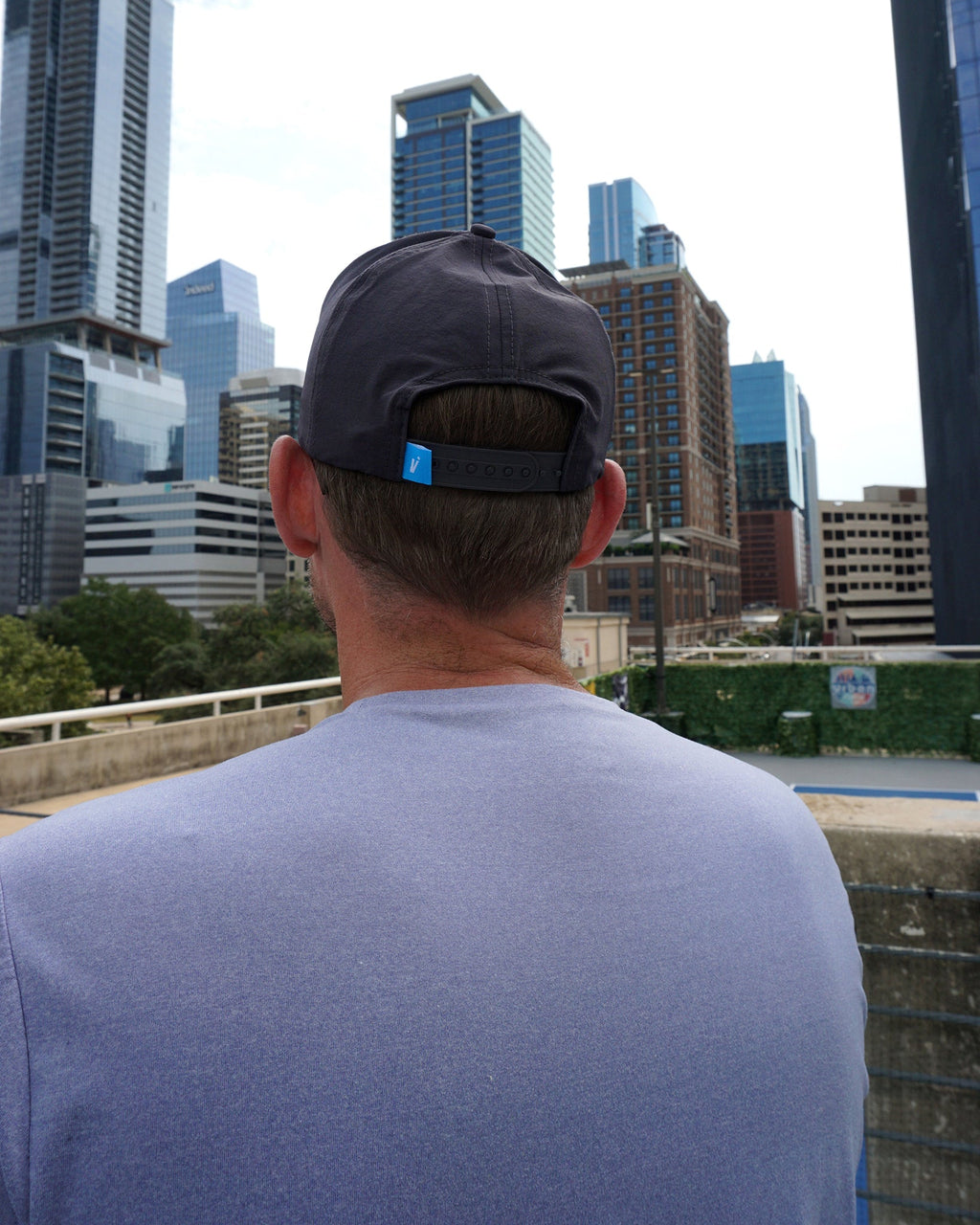 Rope Hat - Gray – pickleball hat front view