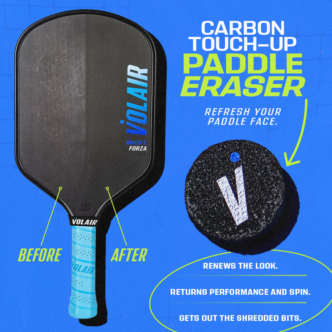 Carbon Touch-up Eraser – pickleball accessory front view