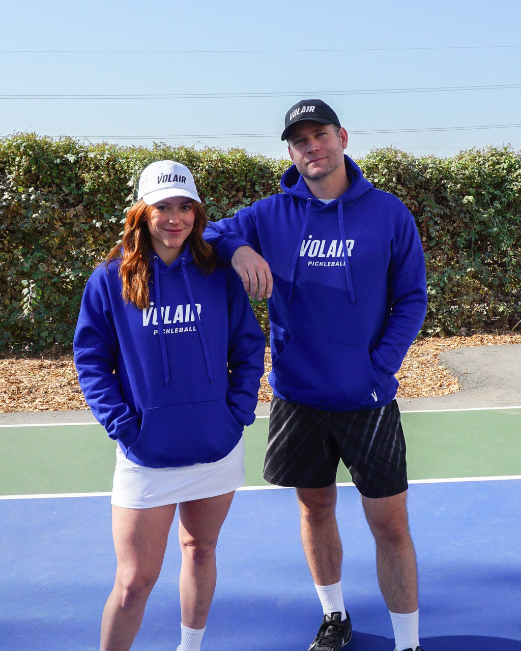 Volair Pickleball Hoodie front view