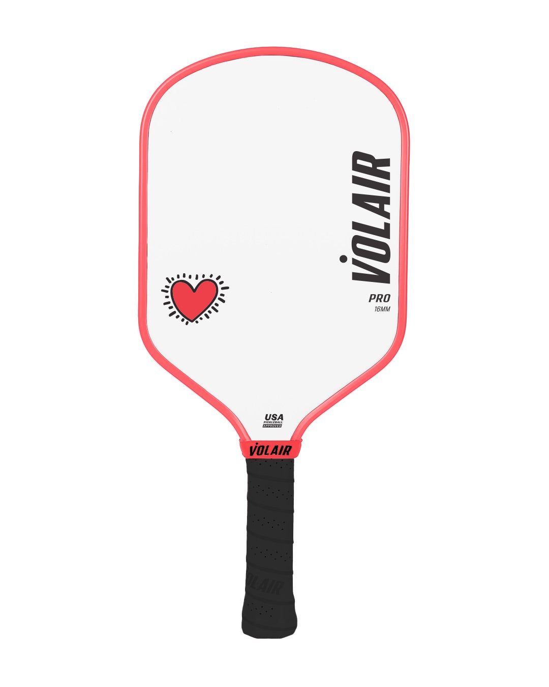 Pro 1 Pickleball Paddle 16mm: Keith Haring #1 side view