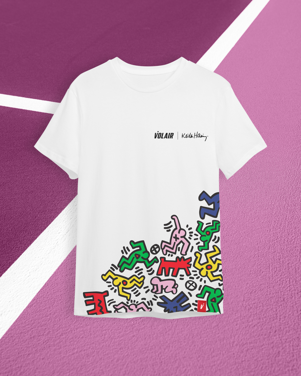 Volair x Keith Haring T-Shirt #3 – pickleball apparel