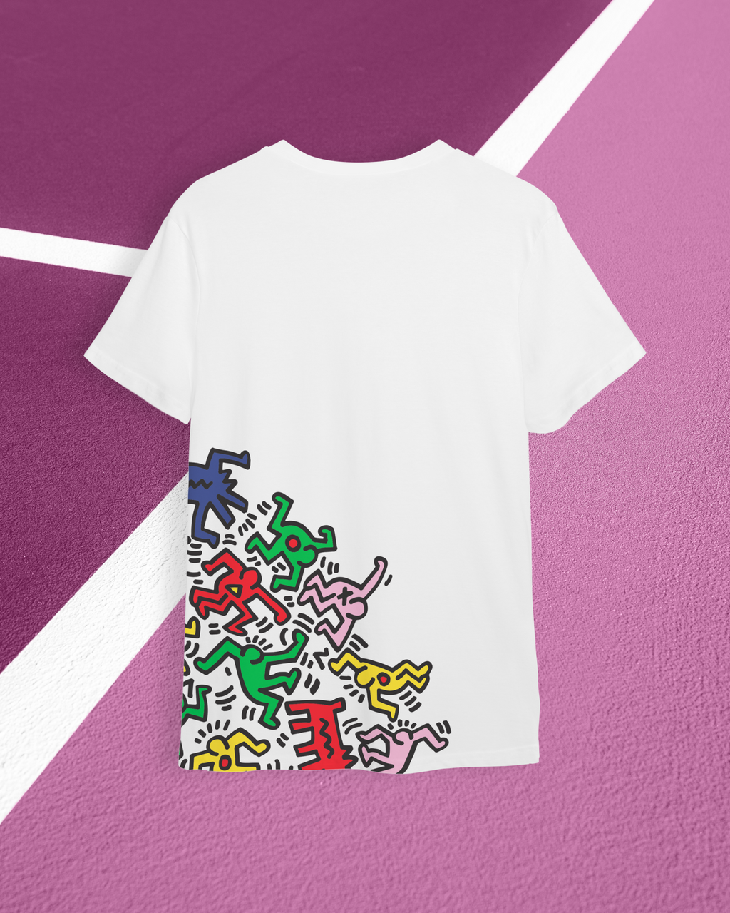 Volair x Keith Haring T-Shirt #3 – pickleball apparel front view