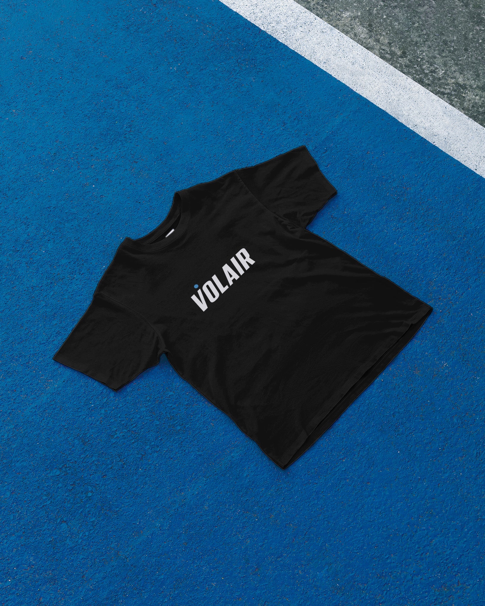 Volair T-Shirt – Black – pickleball apparel