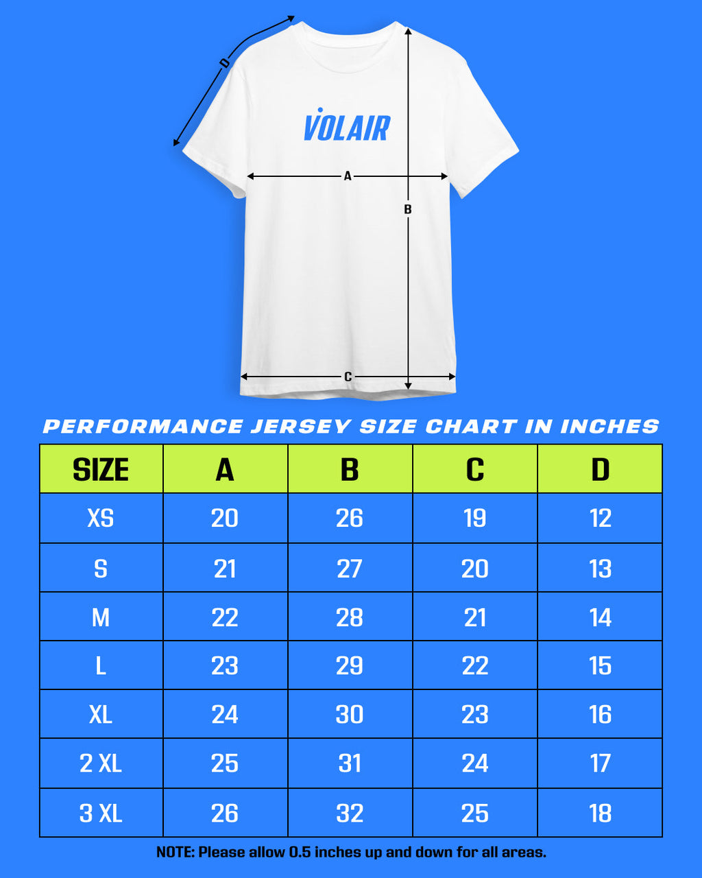 Volair Shift Jersey – pickleball apparel front view