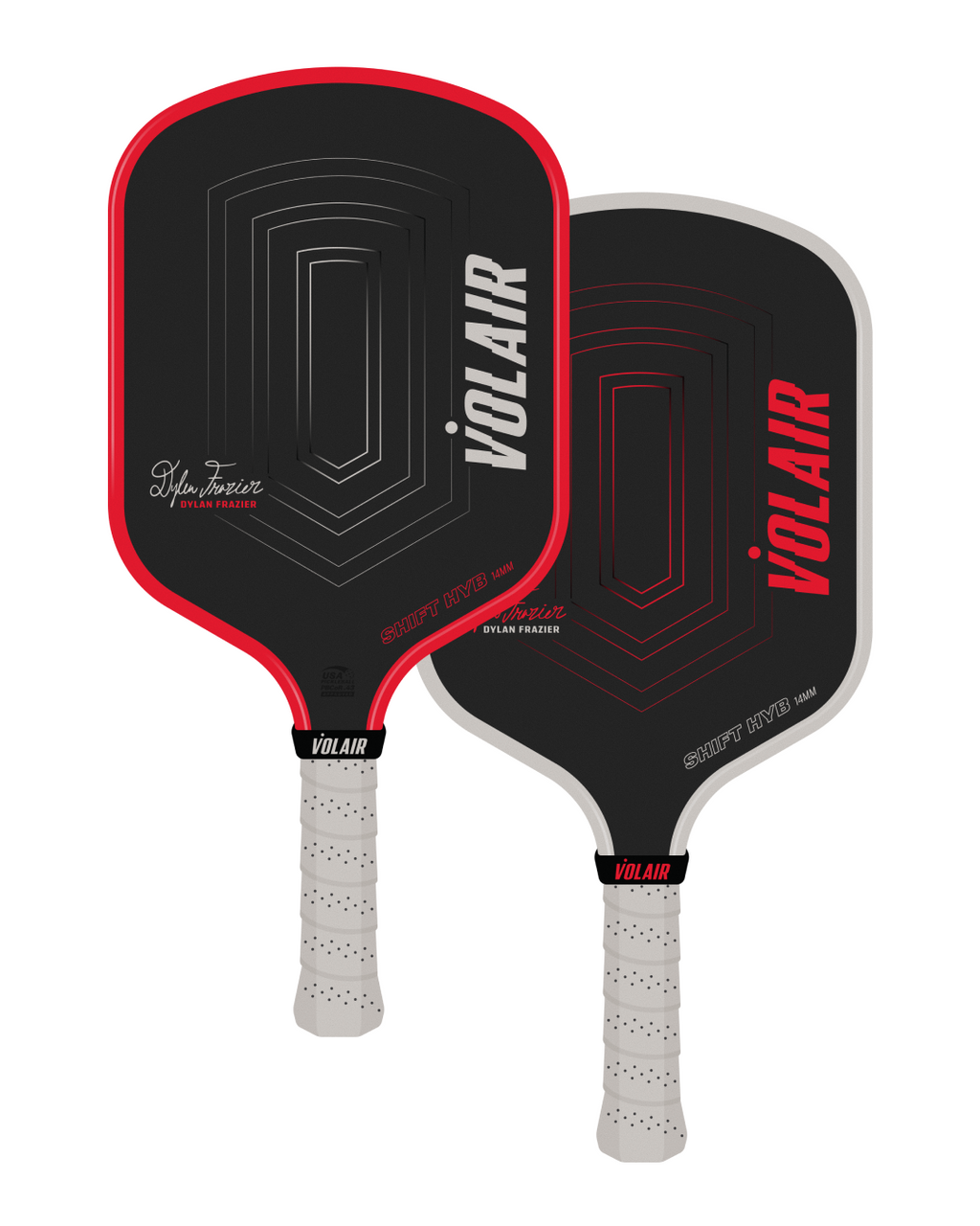 SHIFT HYB Pickleball Paddle 14mm – Dylan Frazier Signature Paddle side view