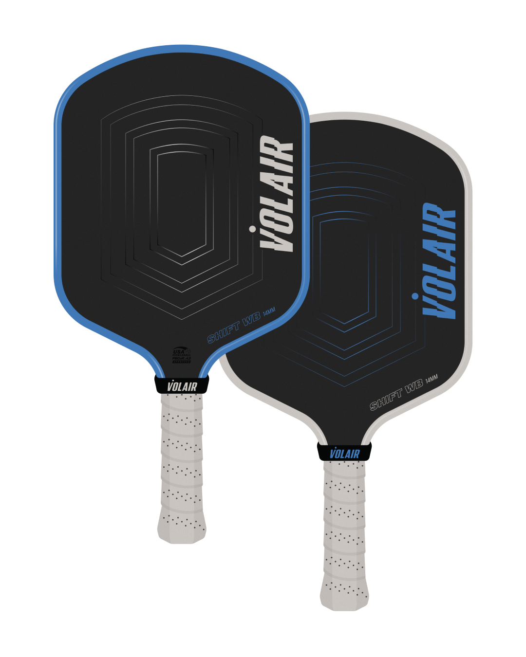 SHIFT WB Pickleball Paddle 14mm side view