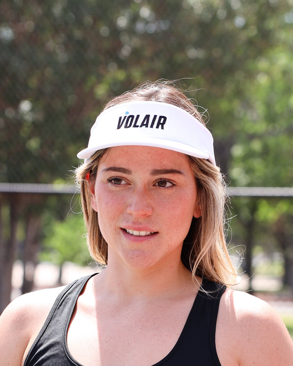 Volair Visor – White – pickleball hat
