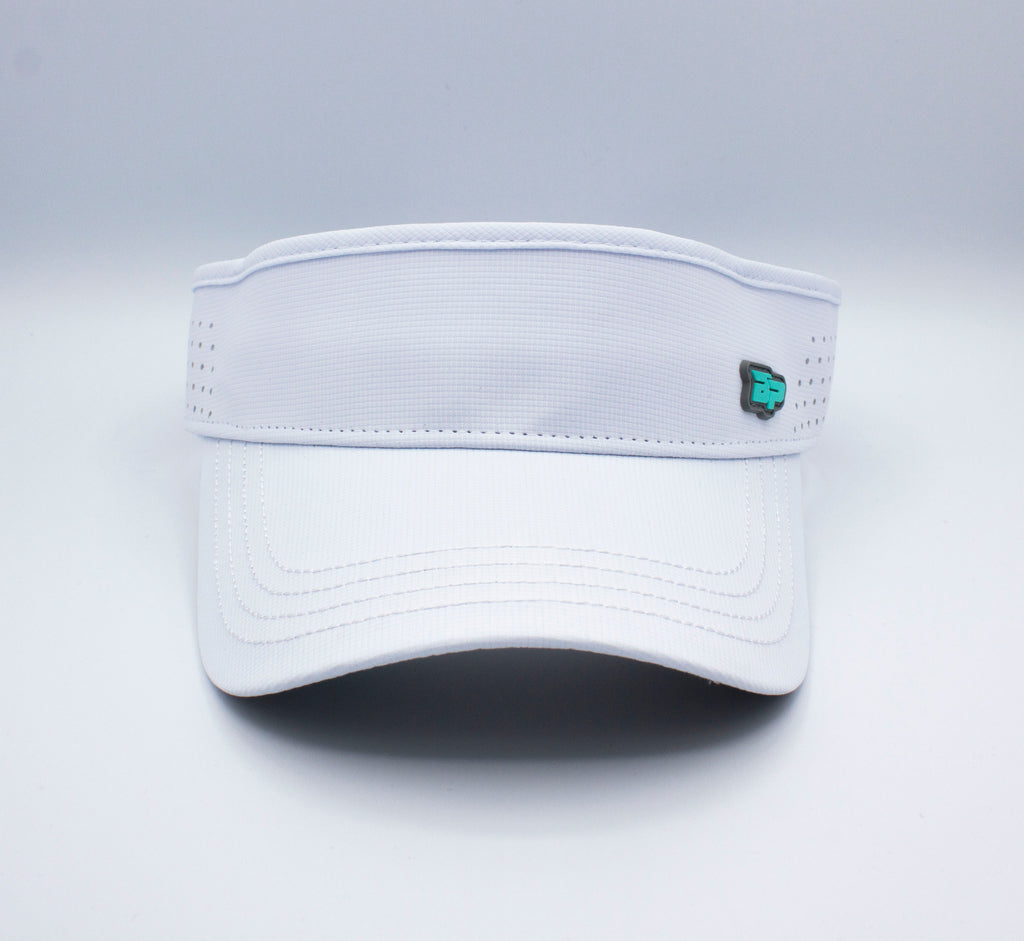 ICON Visor – pickleball apparel in use