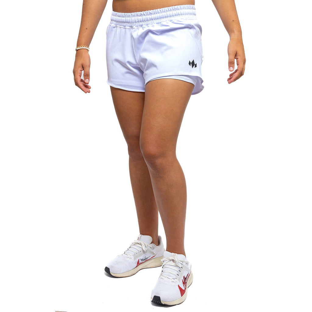 Women's Essential Shorts – pickleball apparel side view