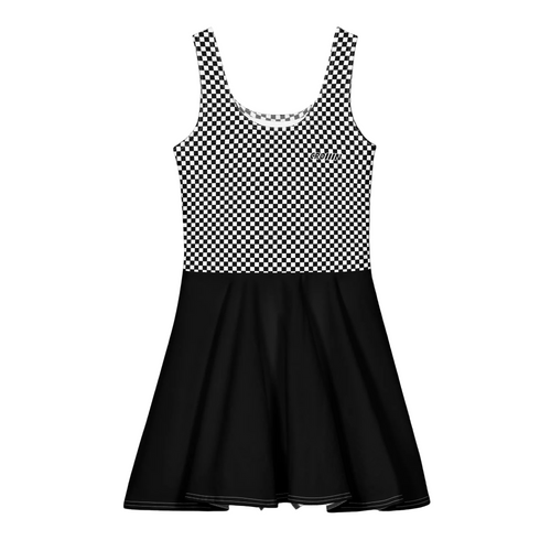 CROWN ATHLETICA /// Court Dress (SKA CHECKERS) – pickleball apparel front view
