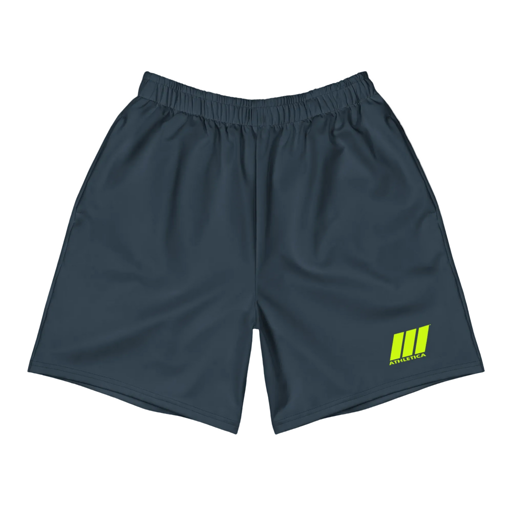 CROWN ATHLETICA /// Logo Short (NAVY) – pickleball apparel front view