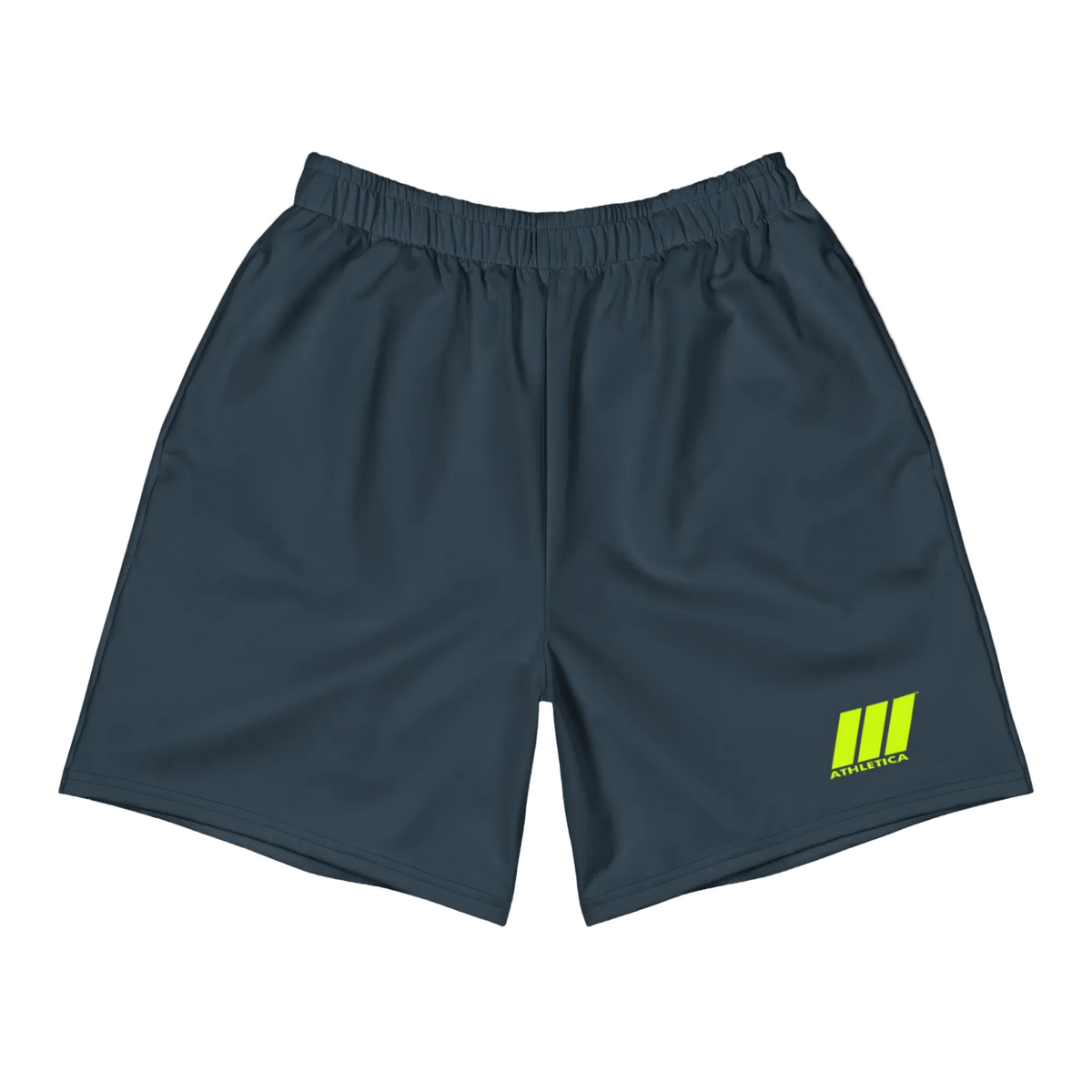 CROWN ATHLETICA /// Logo Short (NAVY) – pickleball apparel front view