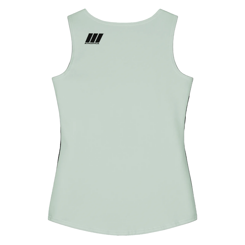CROWN ATHLETICA /// Women's Tank (GREEN) – pickleball apparel back view