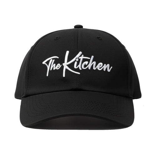 Black Unstructured Hat – pickleball hat front view