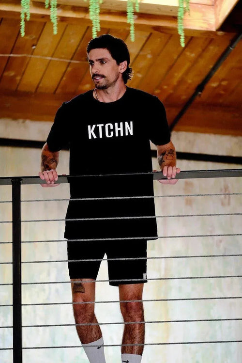 Classic KTCHN Logo Pickleball Tee front view