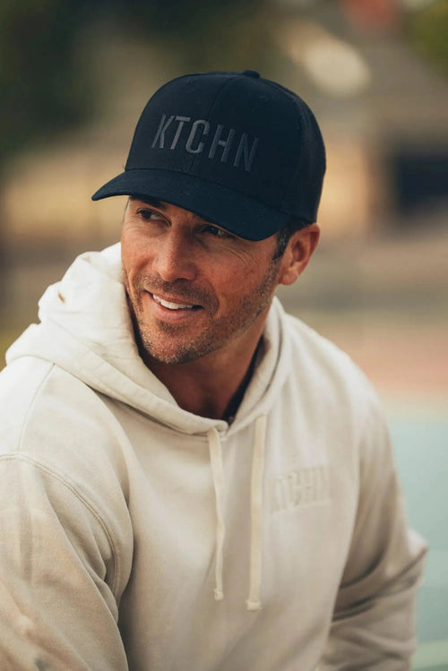 Classic KTCHN Snapback Pickleball Trucker front view