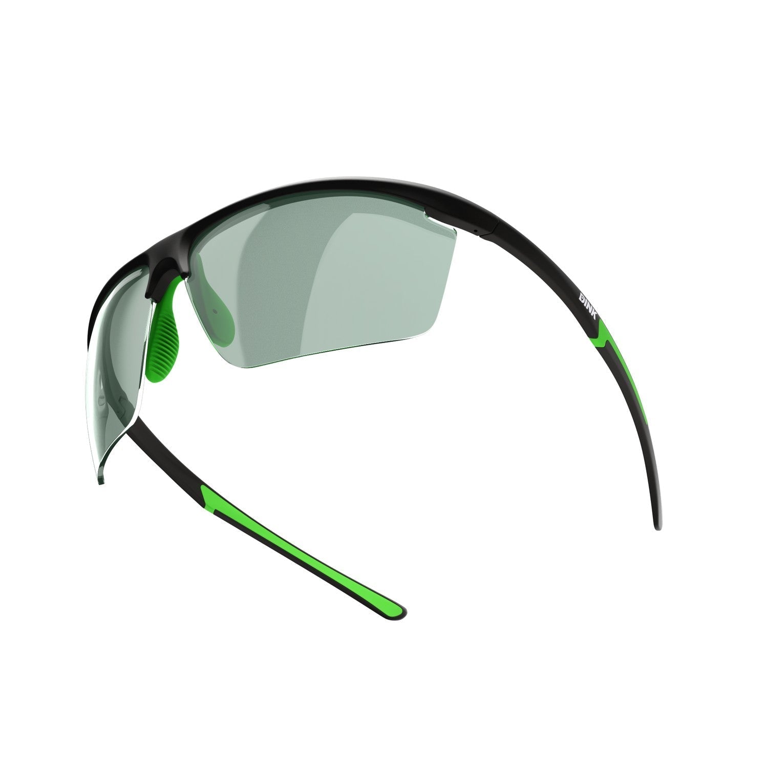 Daytona Petite Large Pickleball Sunglasses - Black/Green